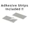 Alpine Industries 9"x 3"Please Do Not Flush Paper Towels or Feminine Products in Toilets Sign, PK15 ALPSGN-B-4-15pk - alternate 2